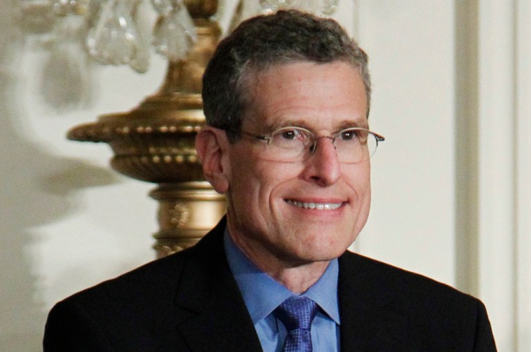 Walmart's Executive Vice President of Corporate Affairs and Government Relations Leslie Dach attends a White House event hosted by first lady Michelle Obama announcing access to healthy and affordable food, Wednesday, July 20, 2011 in Washington. (AP Photo/Manuel Balce Ceneta)