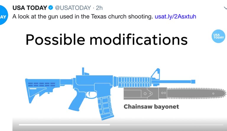 USA Today later tweeted a clarification saying, 