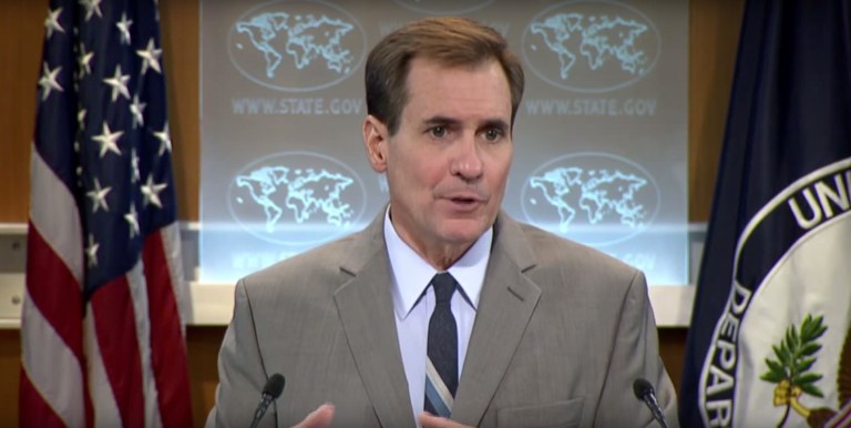 State spokesman John Kirby said Monday the government believes the IAEA will give it all the 
