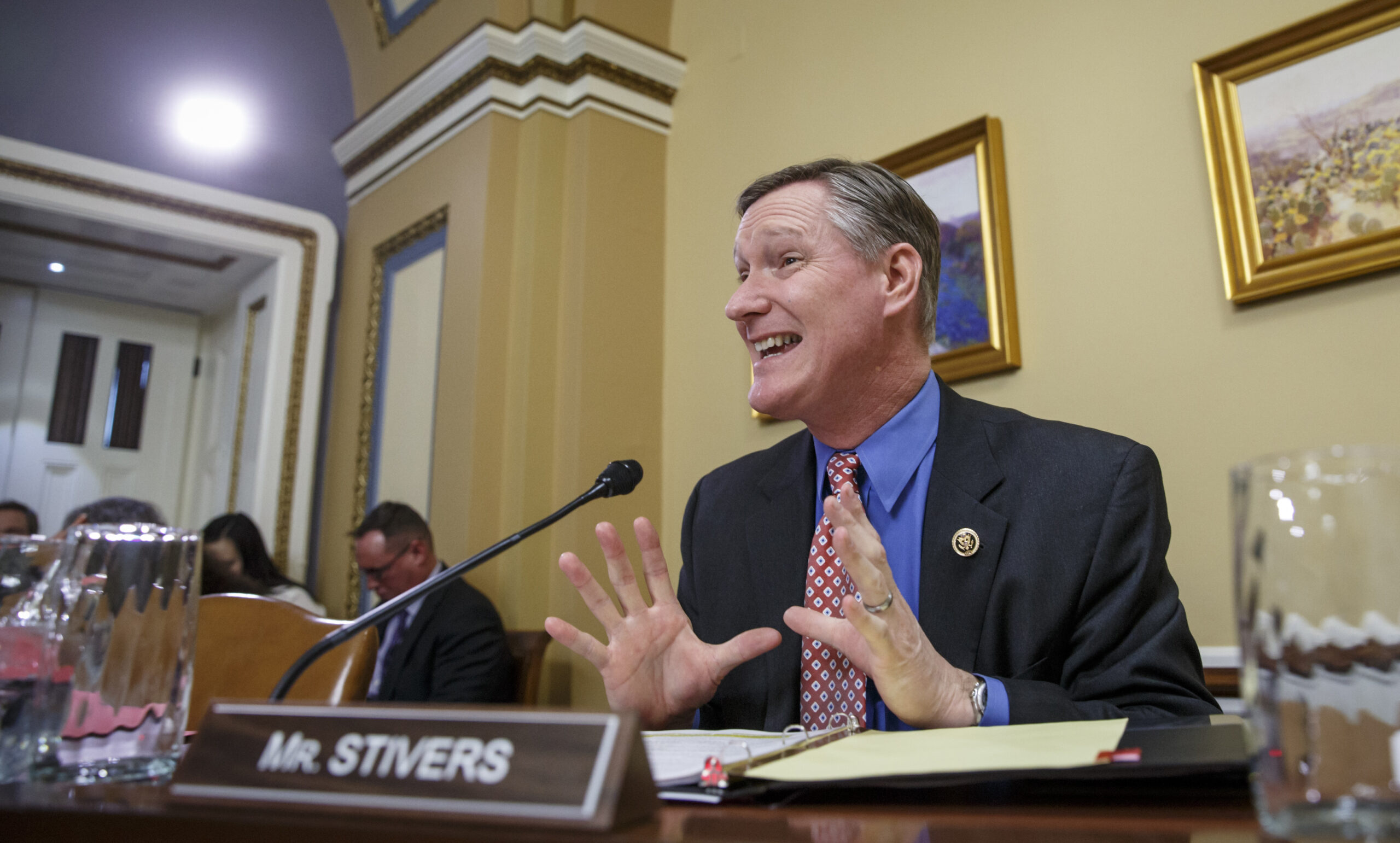 NRCC chief Steve Stivers walks a tightrope trying to save the Republican majority