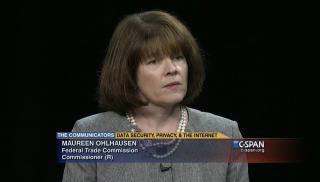 Maureen Ohlhausen, the acting chairwoman of the FTC and a commissioner since 2012, told the Washington Examiner in a Tuesday interview that she hopes to be Trump’s choice to head the commission and that she has —œlaid out an agenda that I think is very consistent with one the president has set out.—? (Screenshot/C-Span)