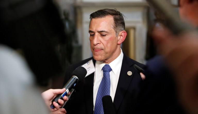 Rep. Darrell Issa, R-Calif., announced Wednesday that he would be retiring, the second Republican Californian congressman to do so instead of seeking re-election. (AP Photo/Alex Brandon)