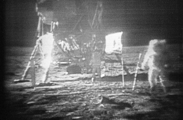 The federal government spent $700,000 to study whether astronaut Neil Armstrong's famous quote as the first man on the moon was transcribed accurately, only to reach no conclusion. (AP Photo, File)