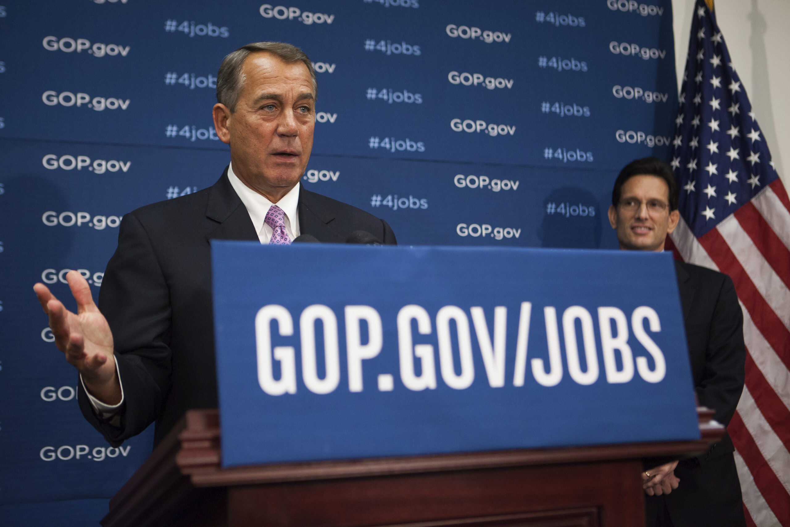 GOP revives 2010 jobs message after poll shows voters blame Obama, not Bush, for economy