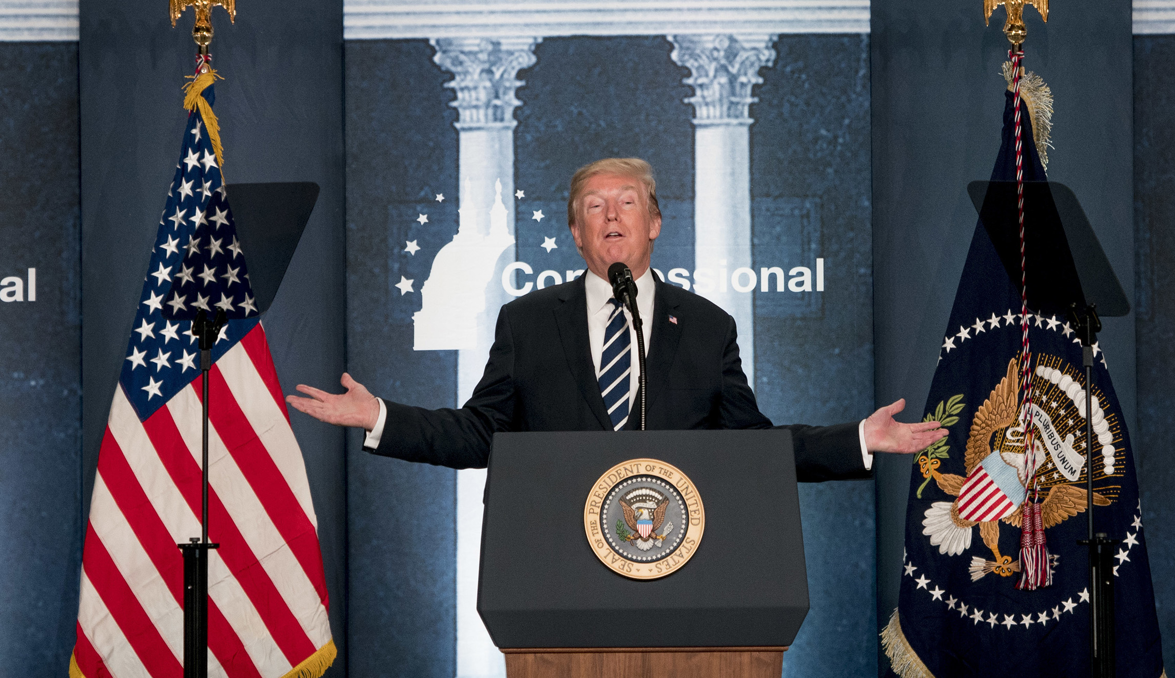 Trump tells Republicans ‘we have to compromise’ on immigration, warns Democrats they could end up with ‘nothing’