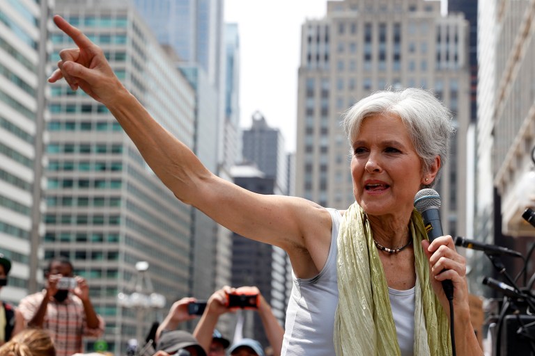 The Detroit Free Press reported Stein filed a request for a full recount of the state's 4.8 million ballots at 1:30 p.m. Wednesday. (AP Photo/John Minchillo)