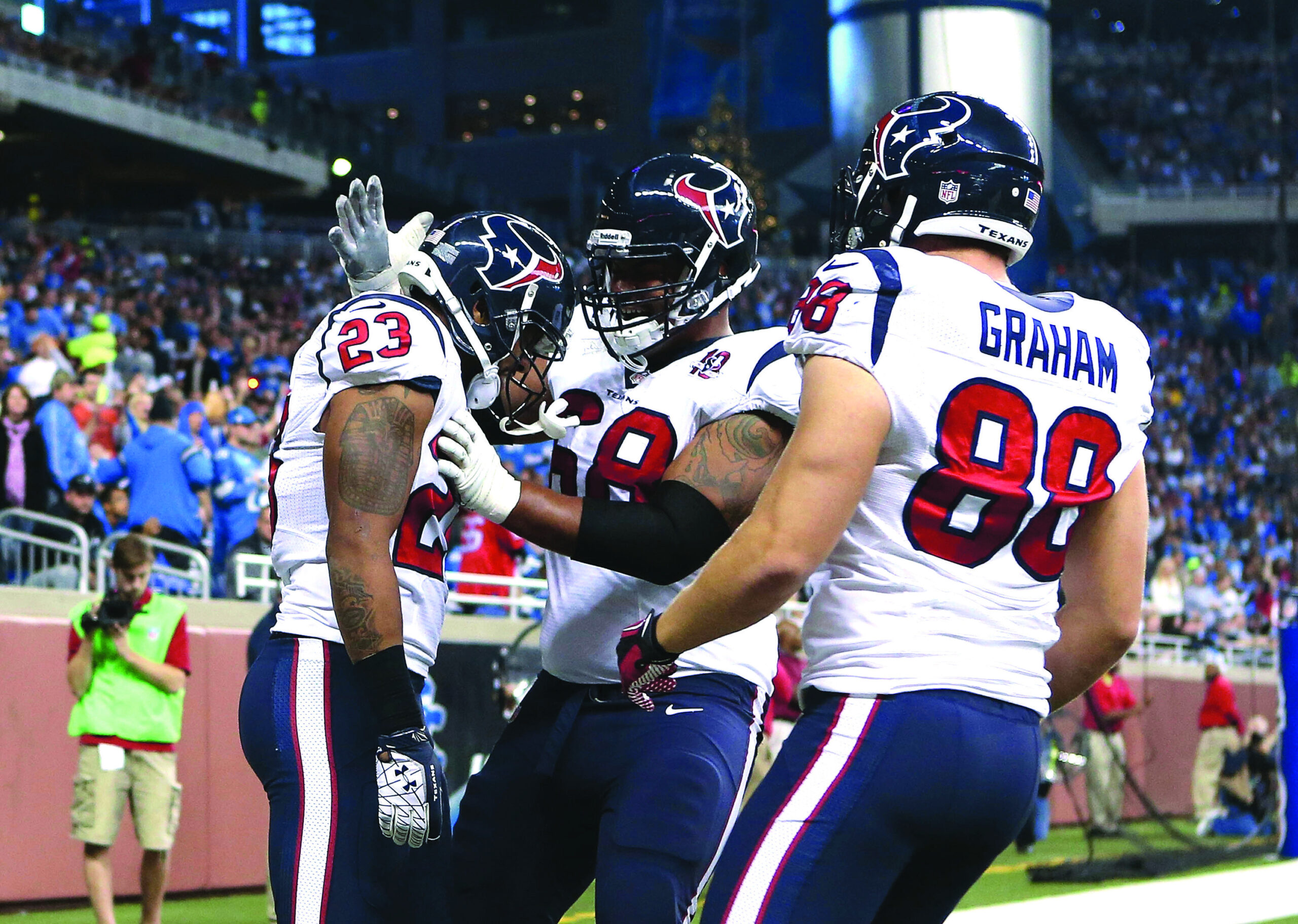 Texans up to the challenge in 34-31 OT win over Lions