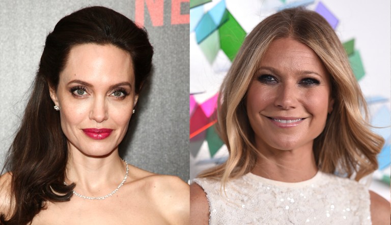 Angelina Jolie and Gwyneth Paltrow are among the group of female celebrities who said they also experienced harassment and assault from entertainment mogul Harvey Weinstein. (AP Photos)