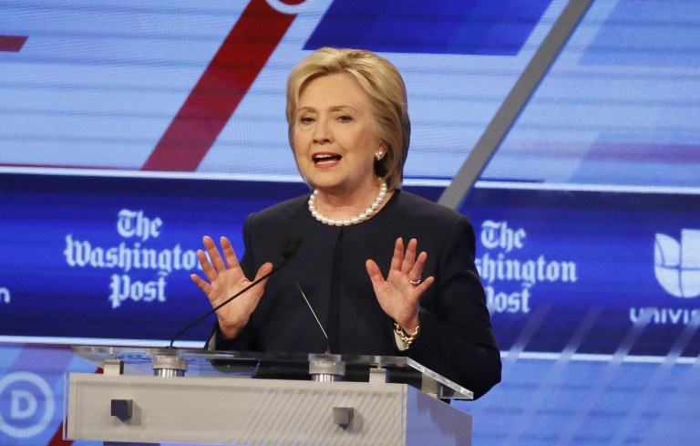 Hillary Clinton's campaign says it believes its time will be 