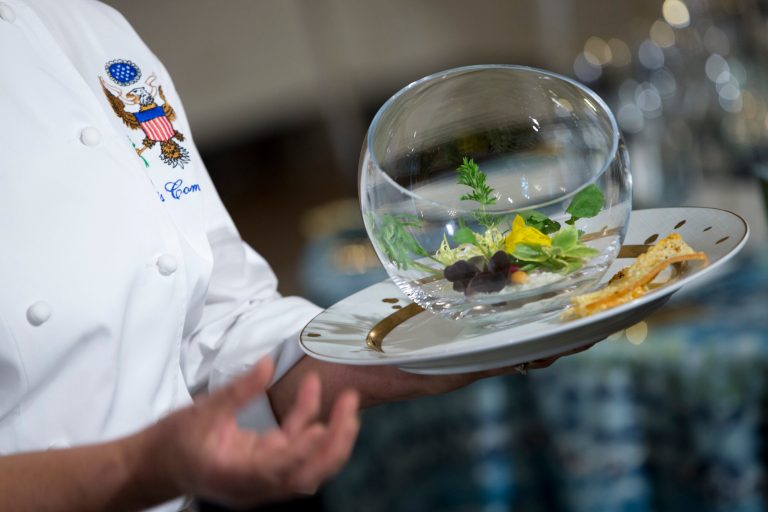 State dinner menu: beef, caviar and Mary J. Blige