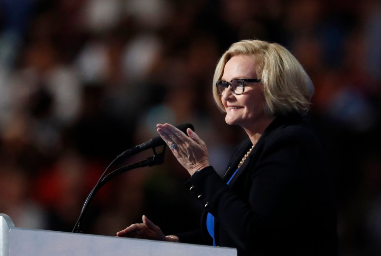 Sen. Claire McCaskill offered no apologies for a 