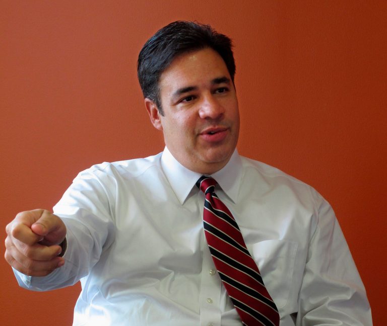 Rep. Raul Labrador, R-Idaho, shown here Sept. 4, is a key member of the House Liberty Caucus. (AP Photo/John Miller, File)