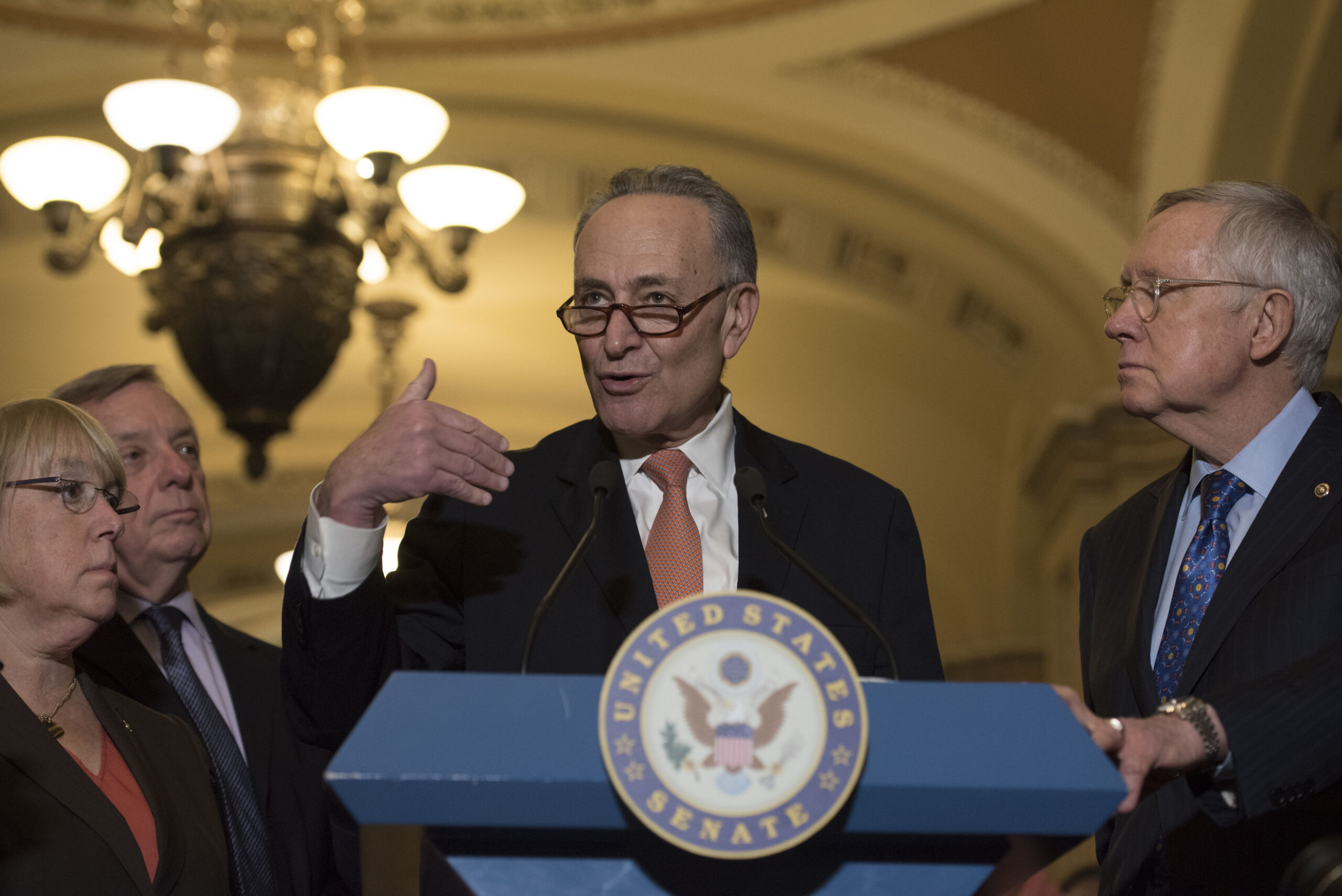 Schumer, favorite senator of Wall Street and K Street, takes over Senate Dems