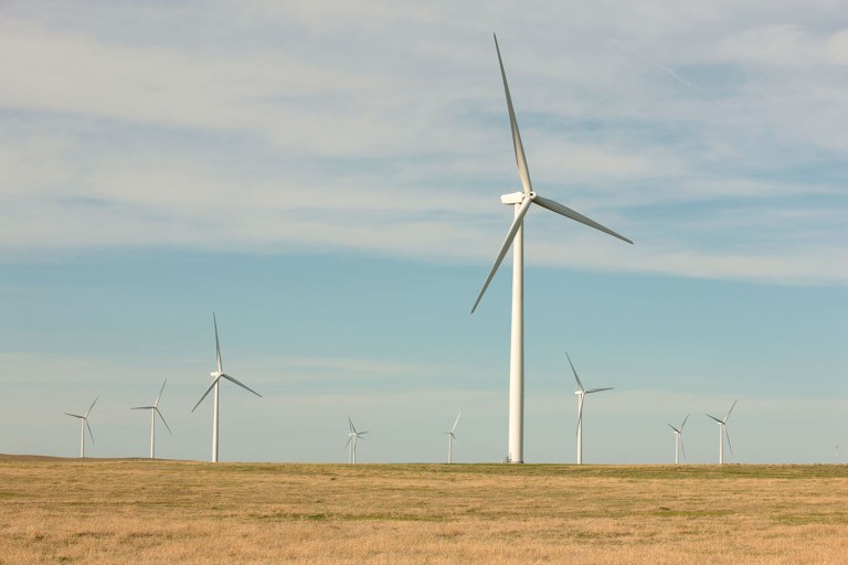 Wind and solar energy made up the largest chunk of new power generators in 2015. (Matthew Staver/Bloomberg, File)