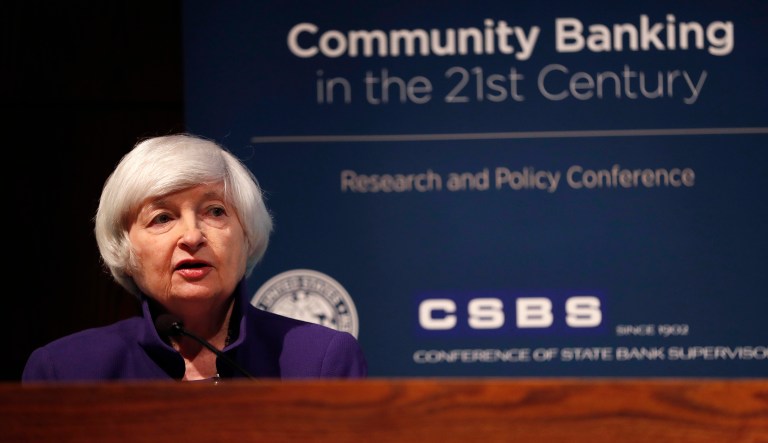 Fed economists have no consistent explanation as to why inflation is undershooting the Federal Reserve's objective. Known for speaking frankly, Fed Chairwoman Janet Yellen called the situation a mystery. (AP Photo/Jeff Roberson)