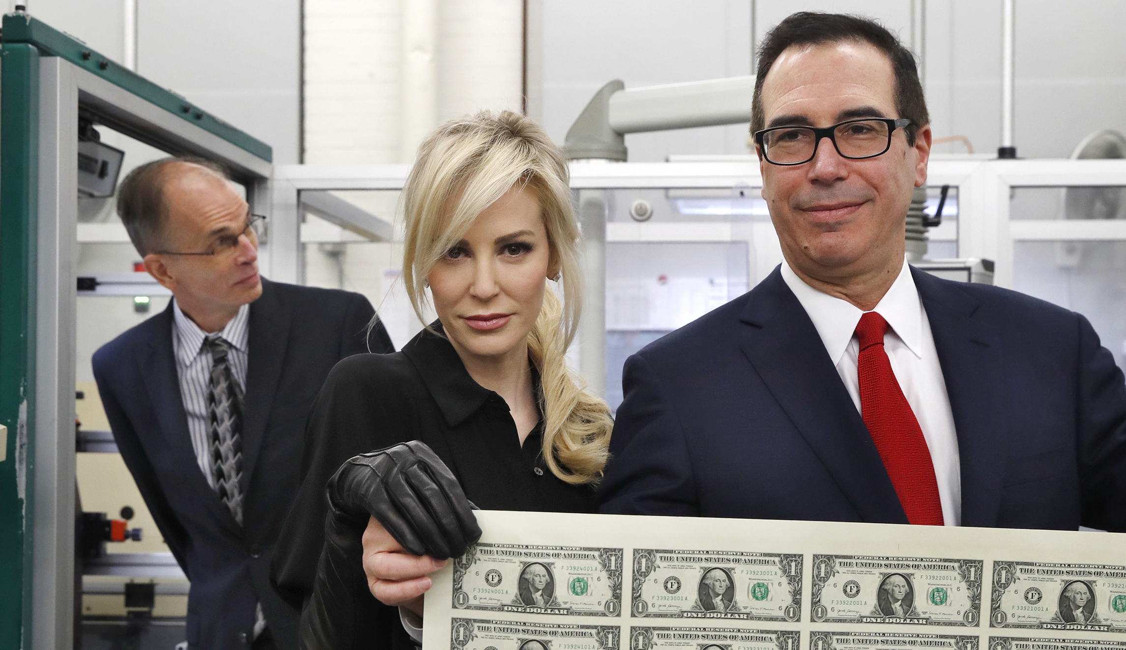Louise Linton hopes to one day be able to wear her ‘Bond villain’ outfit again