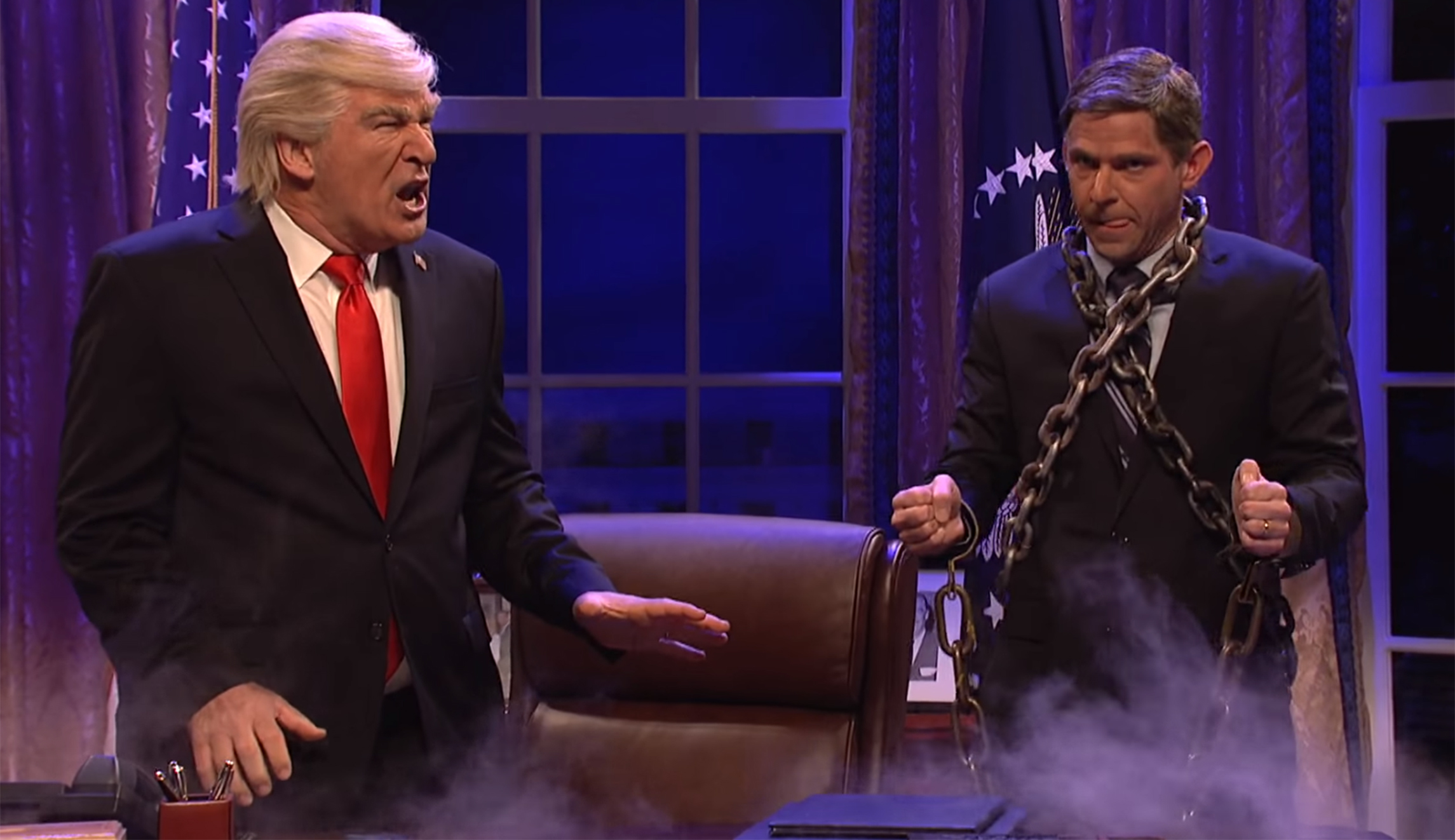 ‘Saturday Night Live’ parodies ‘A Christmas Carol’ with ghost of Michael Flynn visiting Trump