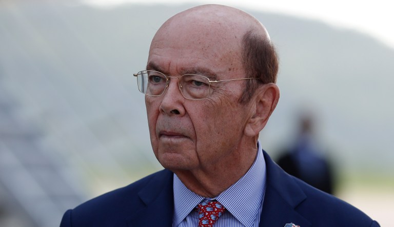 Commerce Secretary Wilbur Ross noted Monday that 