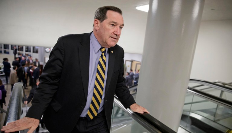 Donnelly is up for re-election next year in a state President Trump won by nearly 20 percentage points. (AP Photo/J. Scott Applewhite, File)