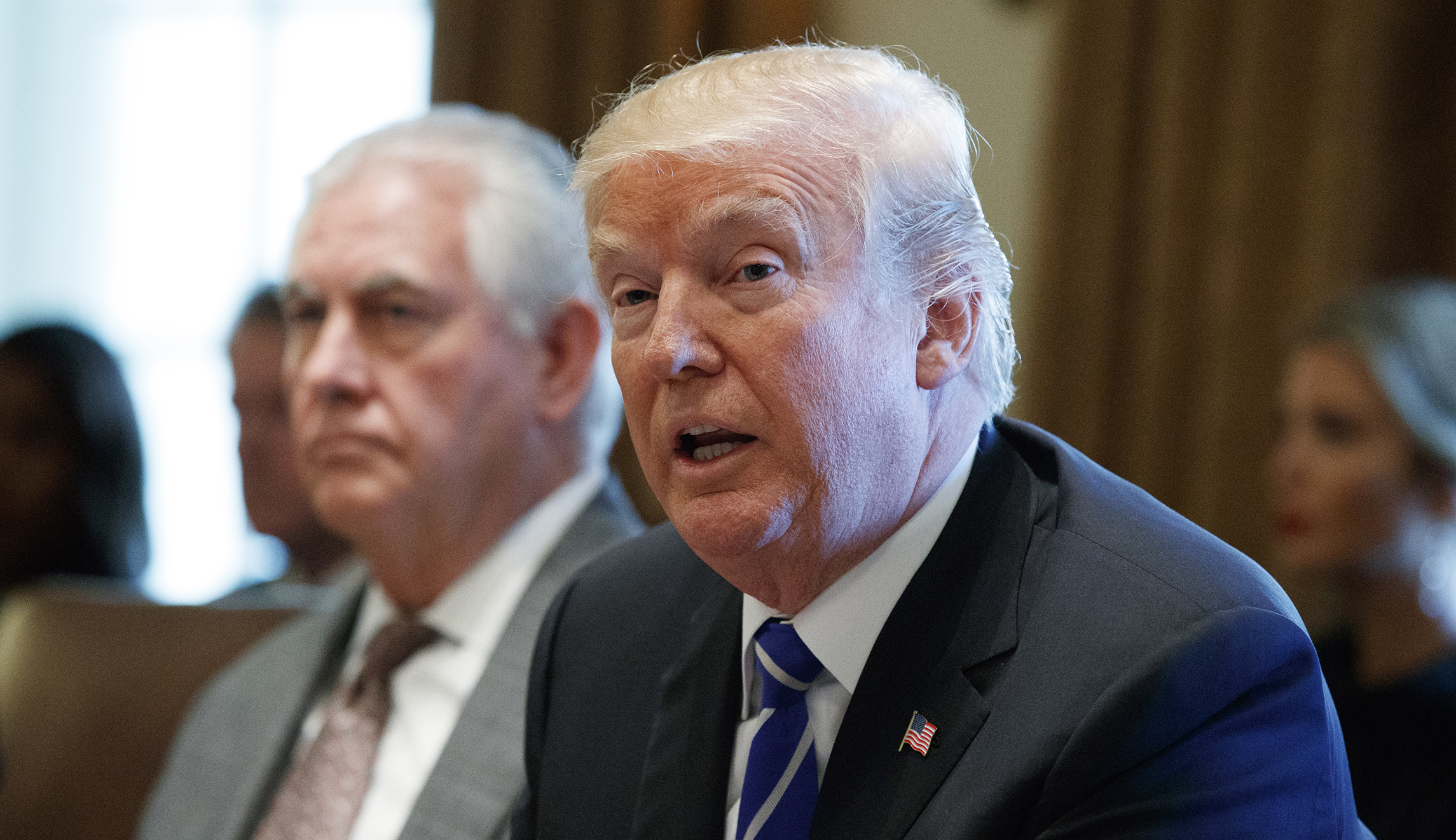 Trump: Reports that Rex Tillerson is leaving are ‘fake news’