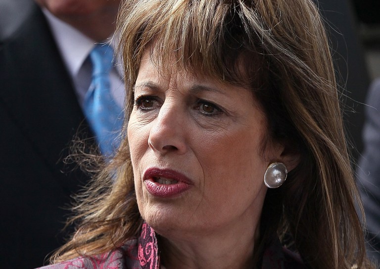 Democratic California Rep. Jackie Speier drafted the proposal in response to a New York Times article which found that over the last few years, at least 64 foreign governments, state-controlled entities or government officials contributed at least $92 million to nearly 30 major U.S.-based researched organizations. (Photo by Justin Sullivan/Getty images)