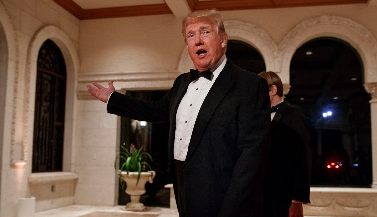 President Trump plans to celebrate his one-year anniversary in the White House at his Mar-a-Lago resort in Palm Beach, Fla. (AP Photo/Evan Vucci, File)