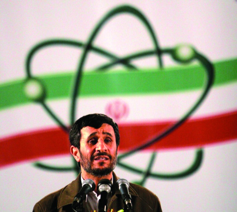 FILE- In this April, 9, 2007, file photo Iranian President Mahmoud Ahmadinejad, speaks at a ceremony in Iran's nuclear enrichment facility in Natanz, 300 kms 186 (miles) south of capital Tehran, Iran. Iran's denials that it is trying to develop nuclear weapons carry a distinctly hollow ring among its foes as the U.N. nuclear watchdog piles on worries: Complaining about limits on inspection access and reporting that Tehran is expanding its nuclear fuel labs. But, as Israel increasingly weighs the option of a military strike, Western leaders wary of another Middle East conflict may have to pay closer attention to the claims. (AP Photo/Hasan Sarbakhshian, File)