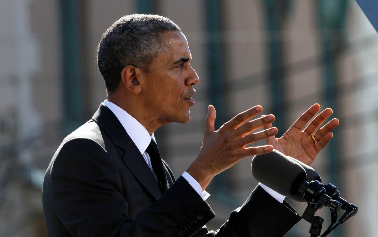 President Obama on Thursday designated three new national monuments having to do with the Reconstruction era and the civil rights movement. (AP Photo/Jacquelyn Martin)