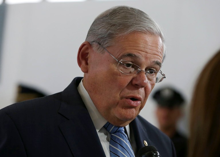 Menendez's petition to the high court argues that the Constitution provides members of Congress with 