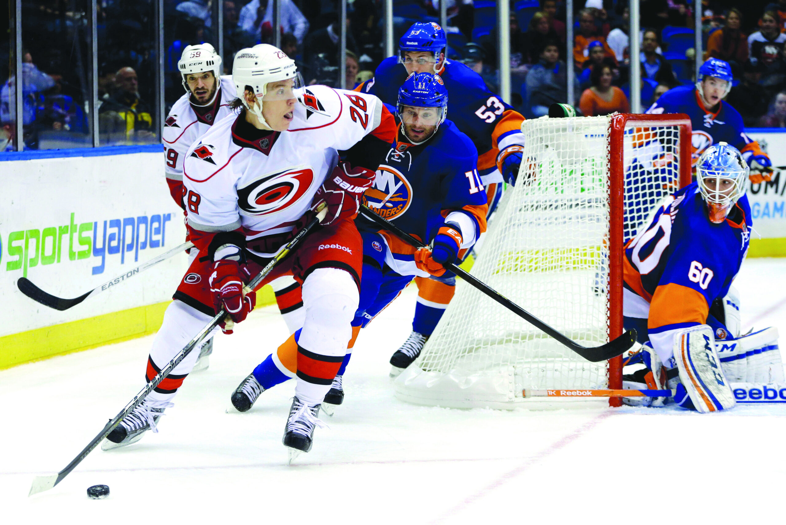 Former Capitals star Alexander Semin breezes back into town with Hurricanes