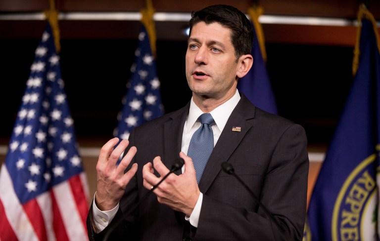 House Speaker Paul Ryan praised Donald Trump for releasing a list of potential Supreme Court nominees this week. He said, 