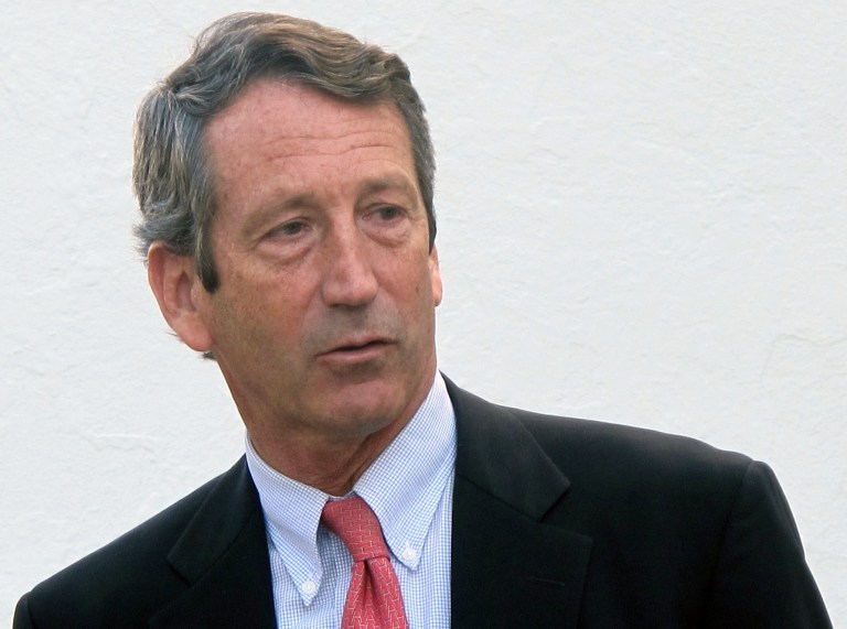 FILE - In this Jan. 19, 2012 file photo, former South Carolina Gov. Mark Sanford leaves The Citadel in Charleston, S.C. A lawyer says Sanford trespassed at his ex-wife's home and he has been ordered to appear in court two days after his special congressional election. Documents acquired by The Associated Press Tuesday, April 16, 2013 say Jenny Sanford confronted her ex-husband leaving her South Carolina home on Feb. 3. (AP Photo/Bruce Smith, File)