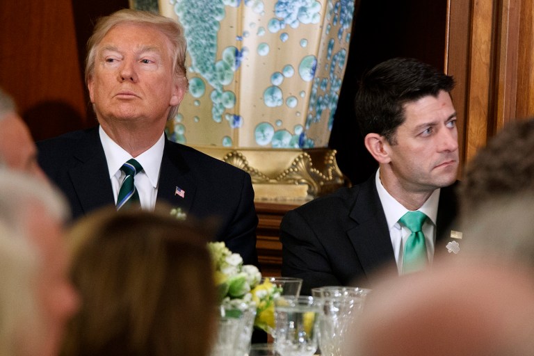 House Republican leaders on Thursday postponed a planned Thursday vote on a bill to repeal and replace Obamacare, after spending the last several days working with the White House to bring along enough conservative members to ensure its passage. (AP Photo/Evan Vucci)
