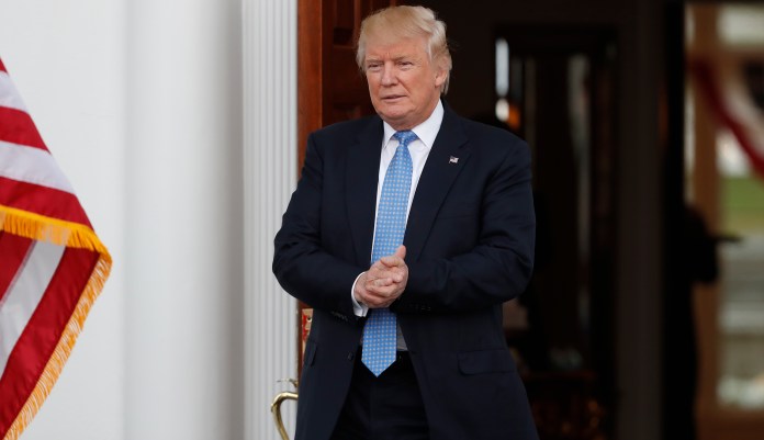 The White House has pushed back on allegations that Trump has yet to weigh in on Moore. (AP Photo/Carolyn Kaster)