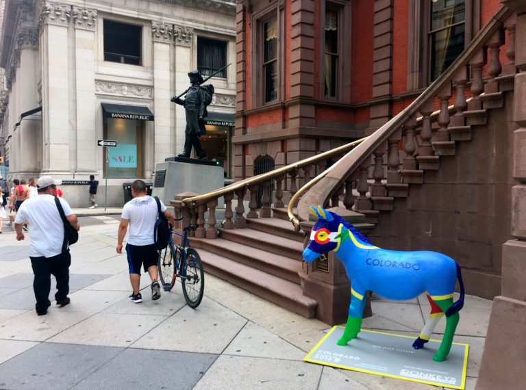"[T]he Democratic convention will showcase enormously popular national leaders, rising stars from across the country and a diverse range of everyday Americans who will inspire the nation," the DNCC wrote. (AP Photo)