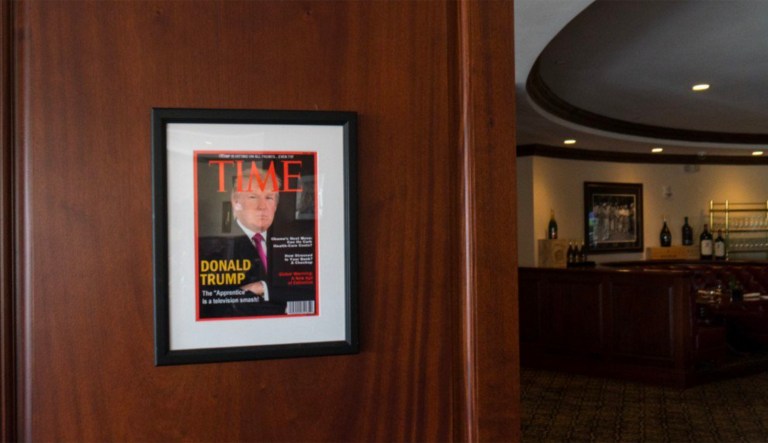 Time has asked that the Trump Organization remove the fake covers. (Twitter)