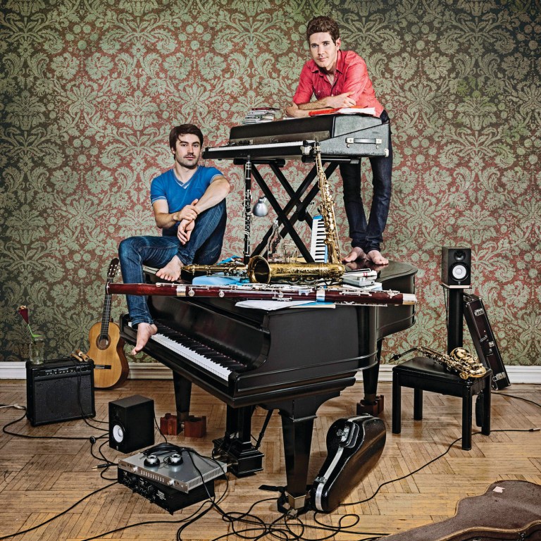 Courtesy photo
Dan Tepfer, left, and Ben Wendel plan to swap instruments during their show Sunday.