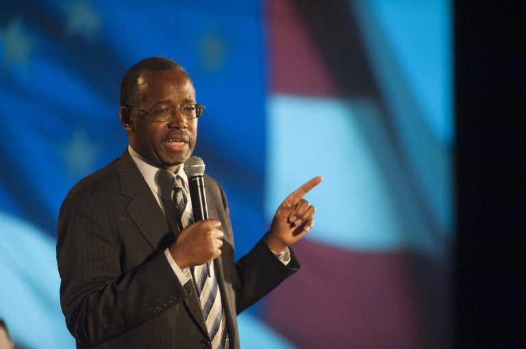 The country should expect to see Ben Carson -- author, neurosurgeon and conservative favorite -- running for GOP ticket in 2016, he said on the Hugh Hewitt Show Monday night. (Photo by Laura Segall/Getty images)