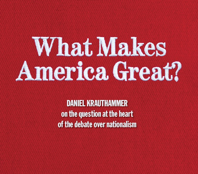 So, What Does Make America Great?