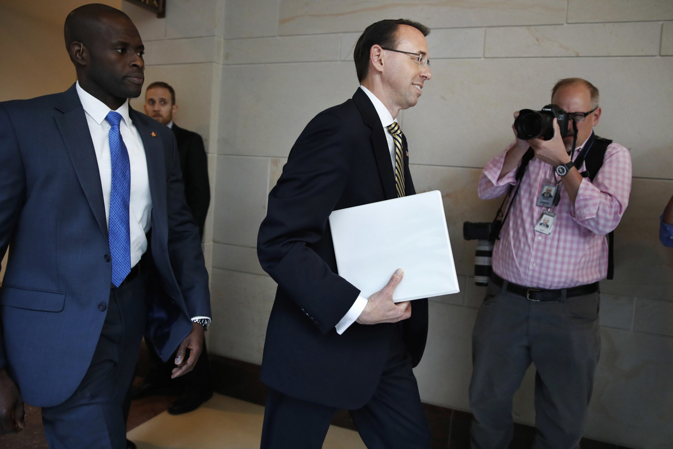 In briefing, Rod Rosenstein would not say who asked him to write the Comey memo, according to Kirsten Gillibrand