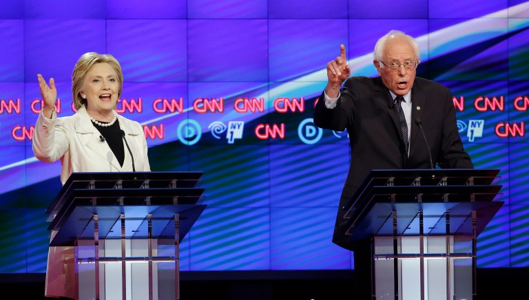 The obvious alternative to Clintonism is the more sharply left-wing brand that propelled Sen. Bernie Sanders, of Vermont, so strongly during the primaries. (AP Photo/Seth Wenig)