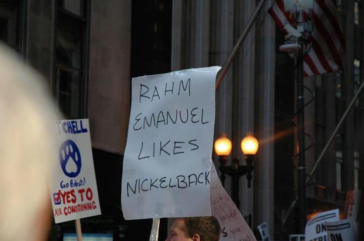 Rahm denies scurrilous accusation that he likes Nickelback