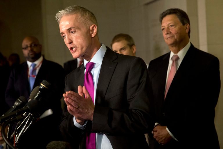 Gowdy noted Lois Lerner had sent several emails that indicated she harbored a bias against conservatives. (AP Photo/Jacquelyn Martin)