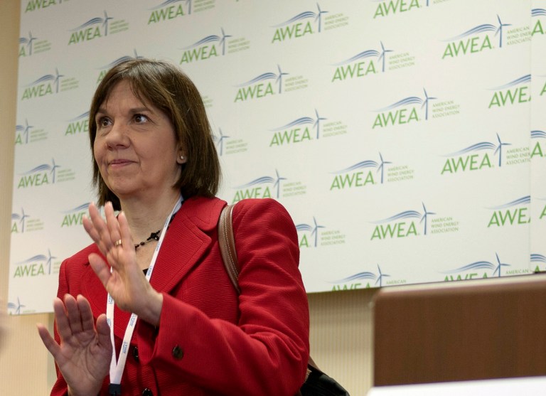 Federal Energy Regulatory Commission acting chairwoman Cheryl LaFleur issued emergency procedures to handle the day-to-day load of electricity and energy market regulation until Trump nominates new members to fill the gap. (AP Photo/Nati Harnik)