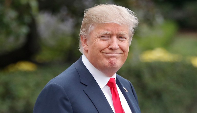 President Trump was happy with CNN's decision to boycott the White House Christmas party. 