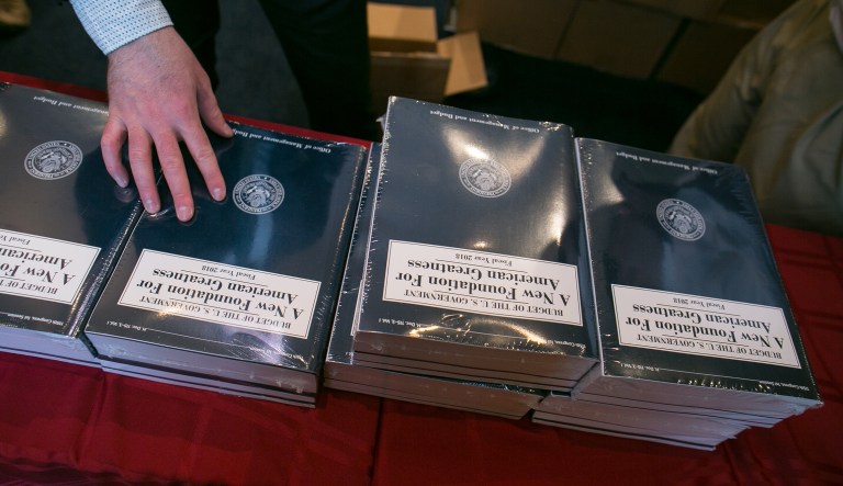 The deficit grew because spending grew 5 percent, while revenues increased 4 percent. (Graeme Jennings/Examiner)