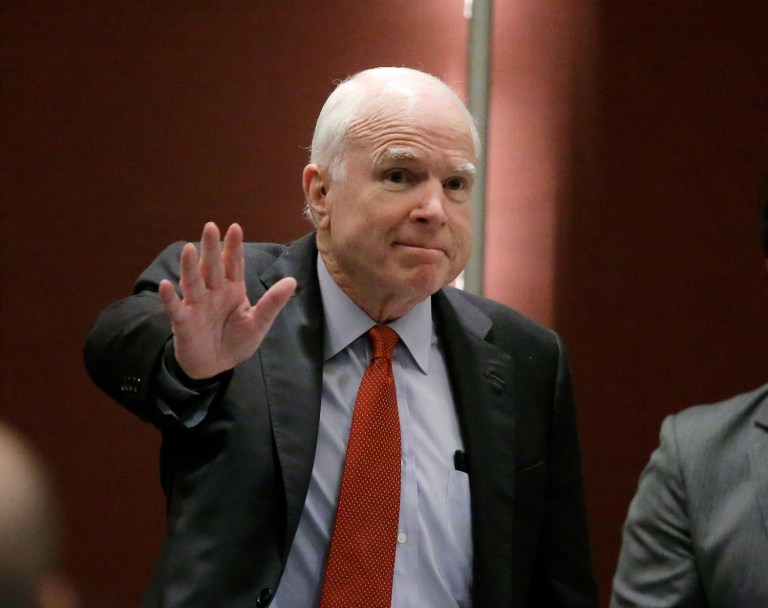 Four members of the Senate Armed Services Committee will be on the ballot in November. (AP Photo/Wong Maye-E, File)