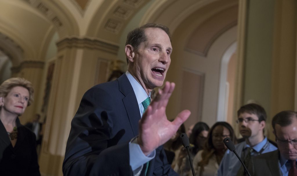 Ron Wyden accused of ‘gaslighting’ for only sharing videos of ICE protest during the day