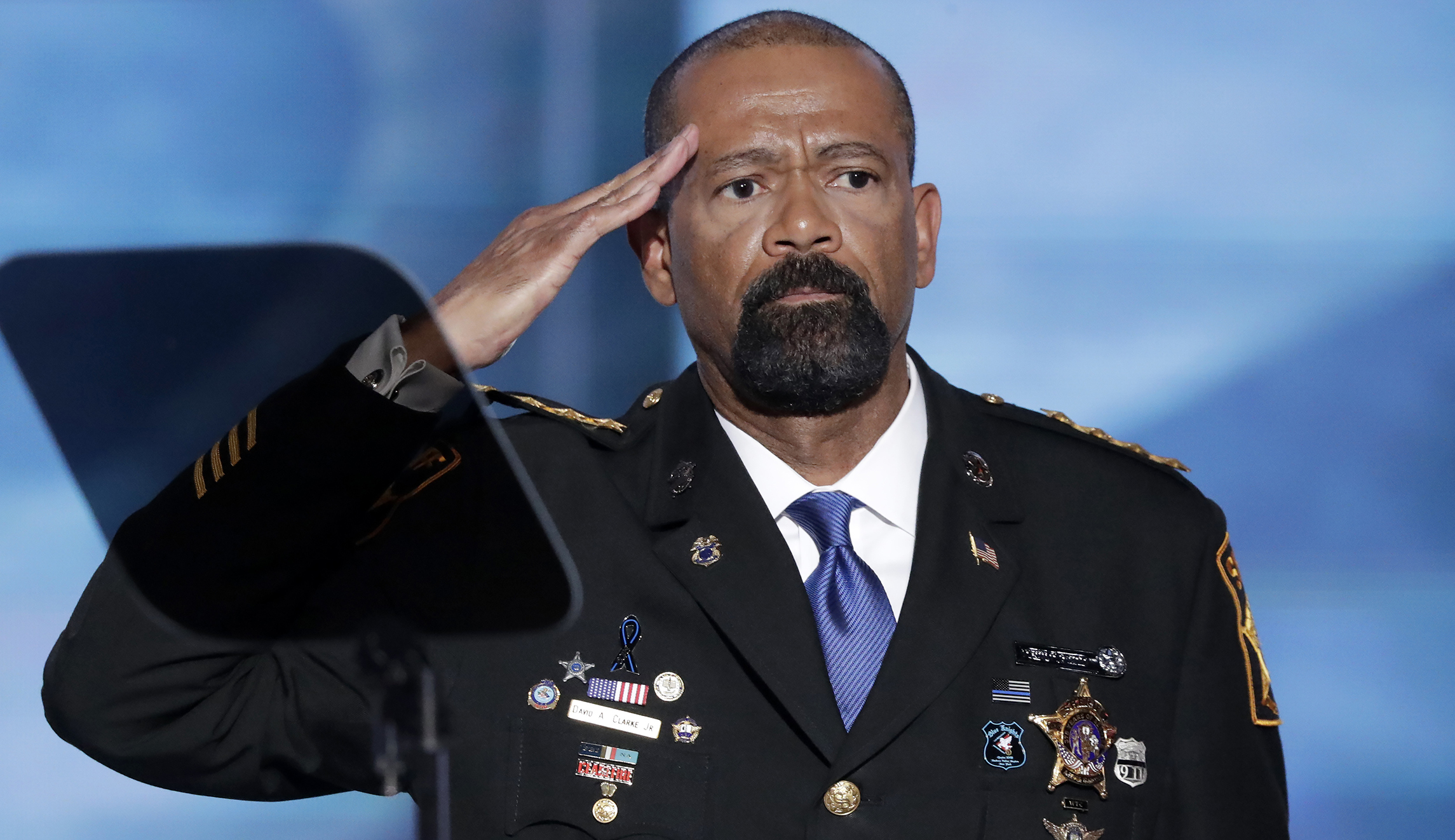 Sheriff David Clarke named in lawsuit over death of jail inmate