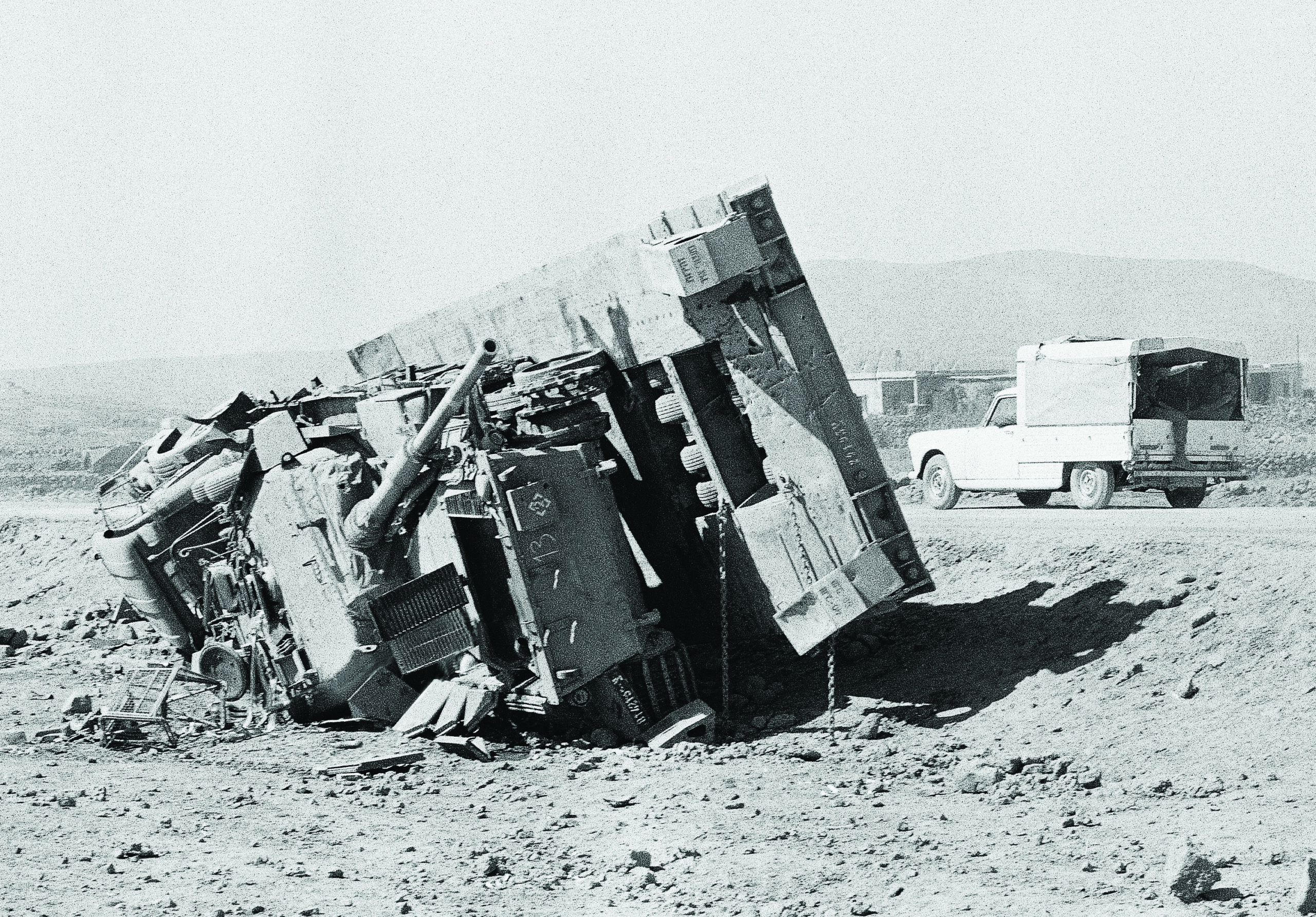 Israeli Damaged Tank 1973